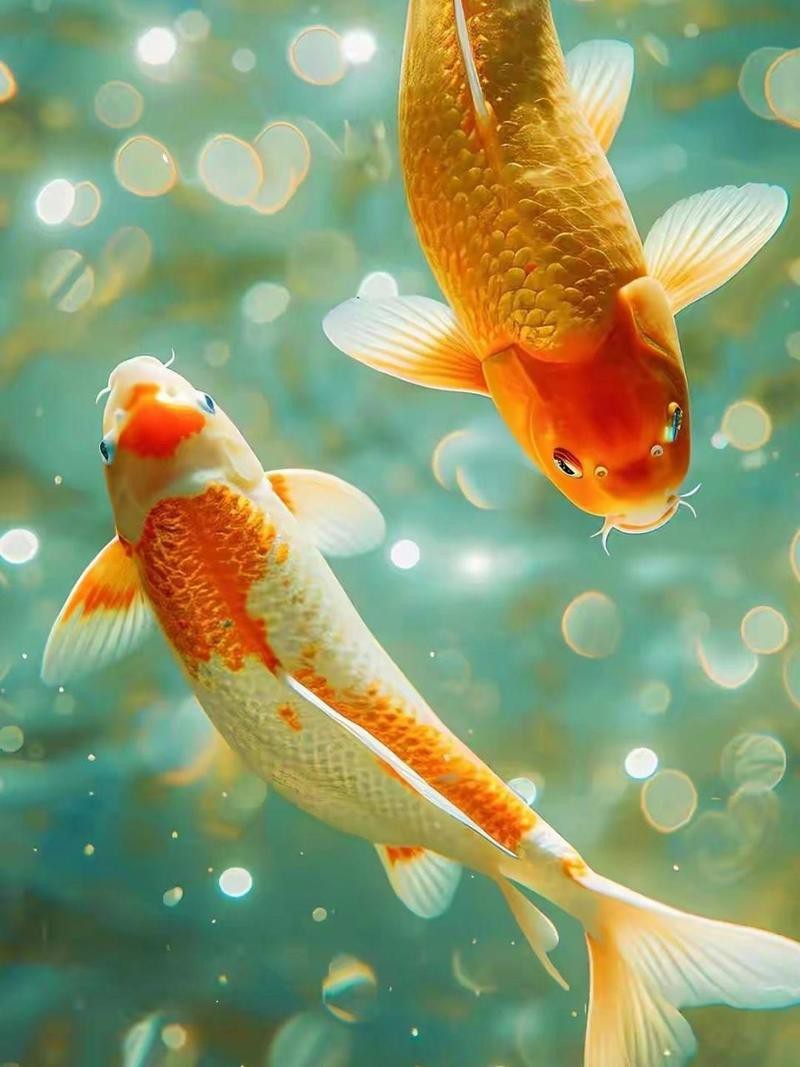 旺財魚圖片100張