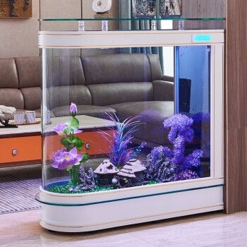 一米陽光魚缸怎么樣啊：1.2米長的輕奢魚缸設計注重實用性和裝飾性相結合
