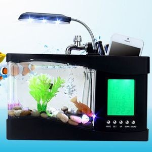 電子魚缸的使用方法：led電子魚缸的使用與保養