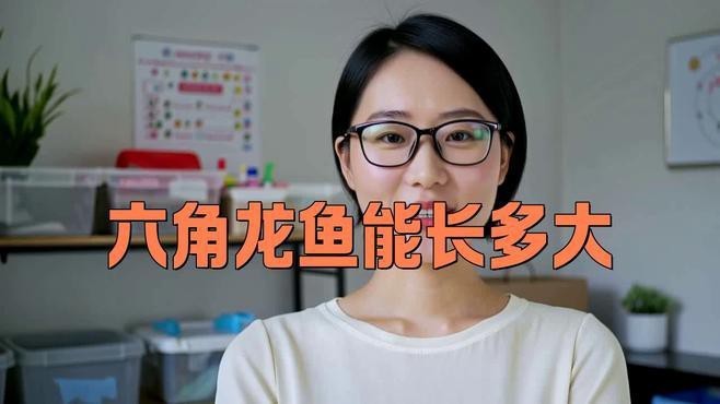成年六角恐龍魚有多大 成年六角恐龍魚有多大 龍魚百科 第1張
