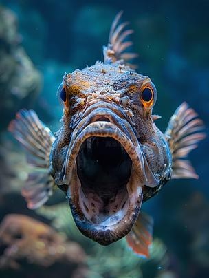 大嘴魚圖片