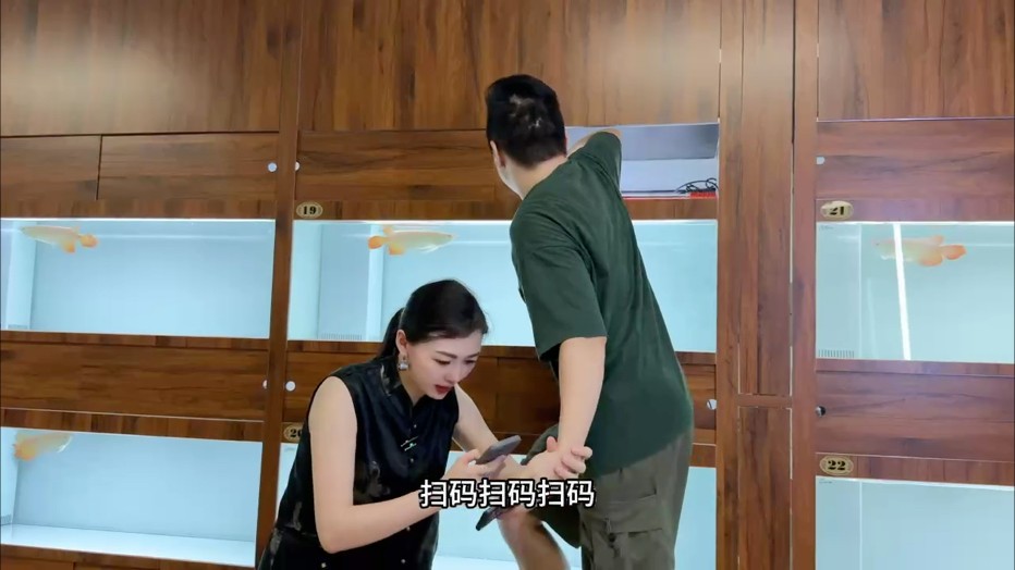 這些賣紅龍魚的，話都不能一口氣說完的?? #萬隆天王紅龍 #蘇呵德爾紅龍魚 #龍魚 #觀賞魚
