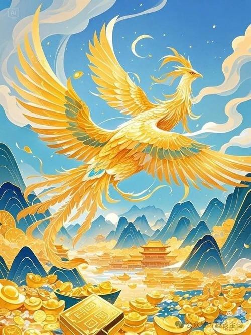 鳳凰銜著元寶的圖片 鳳凰銜著元寶的圖片 龍魚論壇 第23張