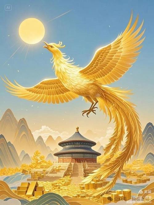 鳳凰銜著元寶的圖片 鳳凰銜著元寶的圖片 龍魚論壇 第24張