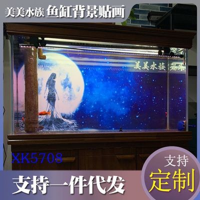 魚缸背景貼怎么貼：魚缸背景貼維護技巧，