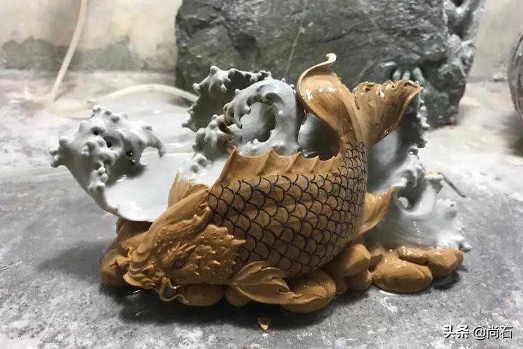 龍魚石雕圖片