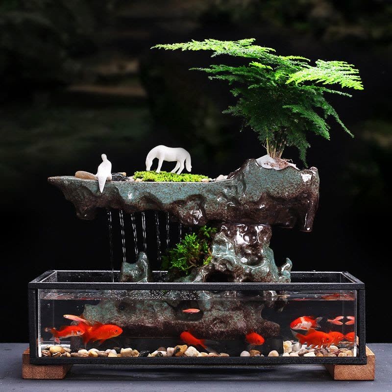 魚缸內(nèi)景布置（魚缸內(nèi)景布置技巧）