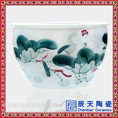 淘瓷魚缸圖片：淘瓷魚缸在家居裝修中的應用