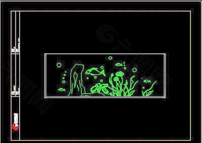 水母魚缸cad圖紙圖片：cad軟件繪制水母魚缸圖紙