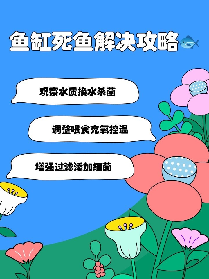 龍魚死亡后如何快速恢復水質？