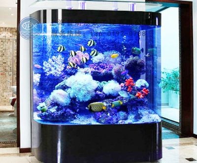 深圳藝景水族有限公司亞克力魚缸定制：大型亞克力魚缸安裝與維護(hù)大型亞克力魚缸的安裝方法