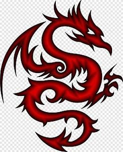 給我推薦一些紅眼龍紋身圖案
