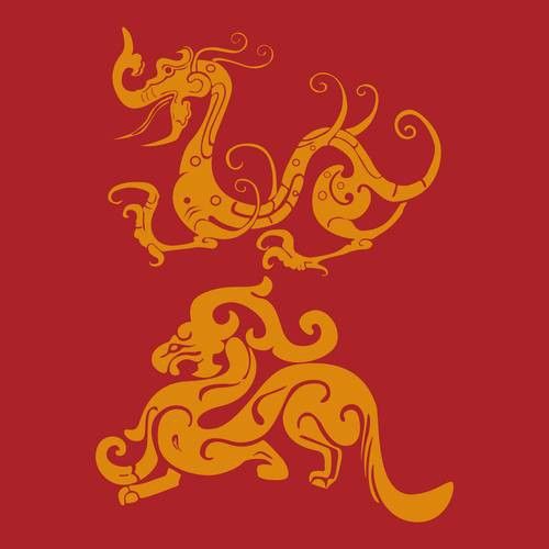 給我推薦一些紅眼龍紋身圖案