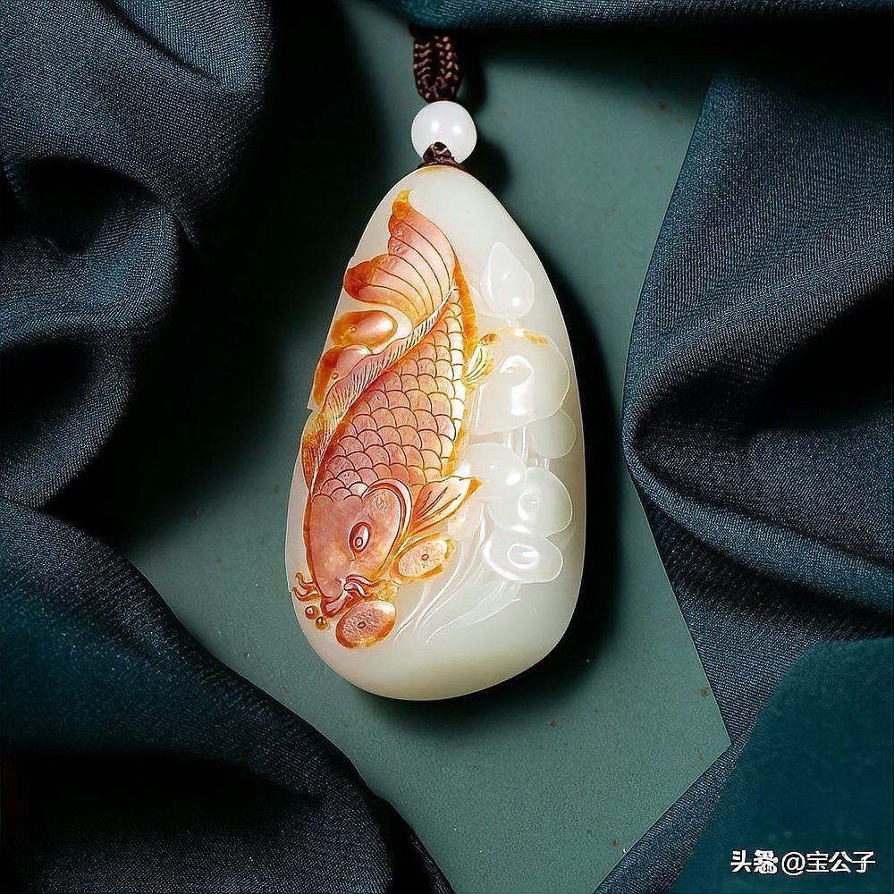 和田玉龍魚圖片欣賞