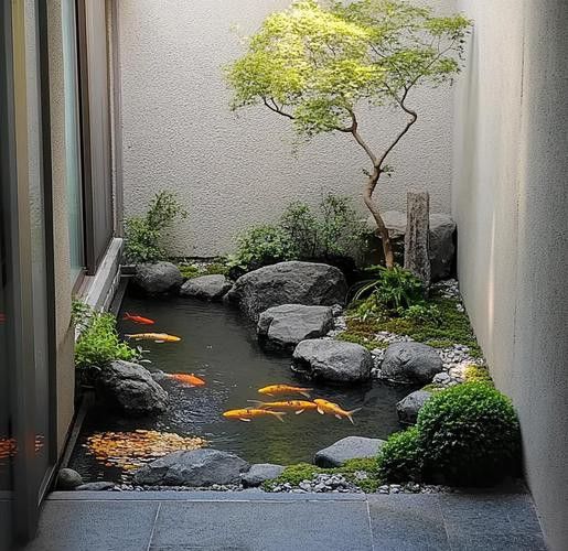 金龍魚造景圖