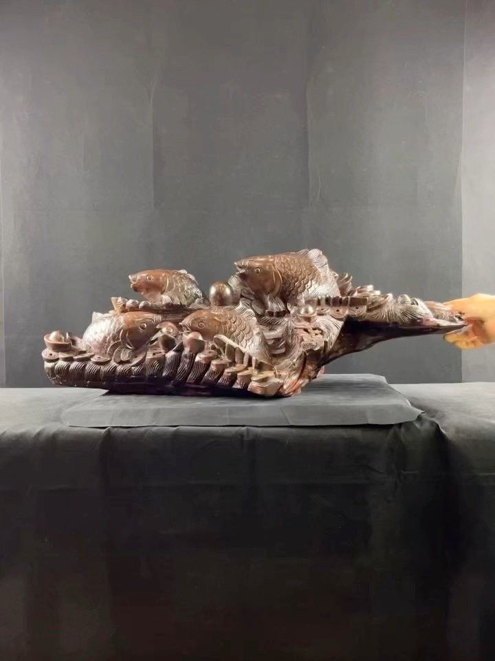 如何鑒別魚化龍擺件的材質？ 如何鑒別魚化龍擺件的材質？ 龍魚百科 第2張