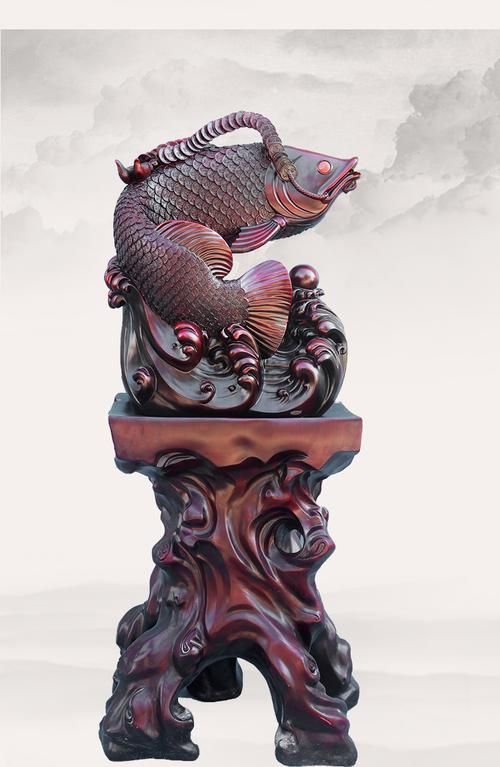 龍魚擺件圖片欣賞