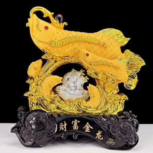 龍魚擺件圖片欣賞
