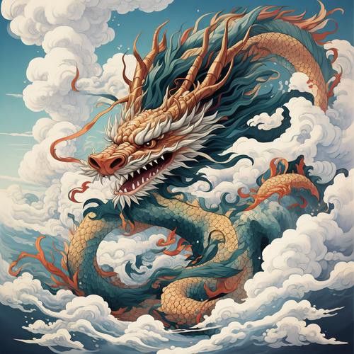 有沒有更多風格的紅龍頭像？