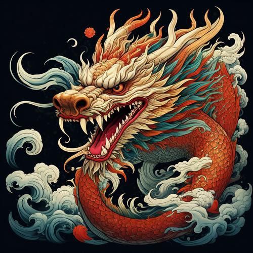 有沒有更多風格的紅龍頭像？