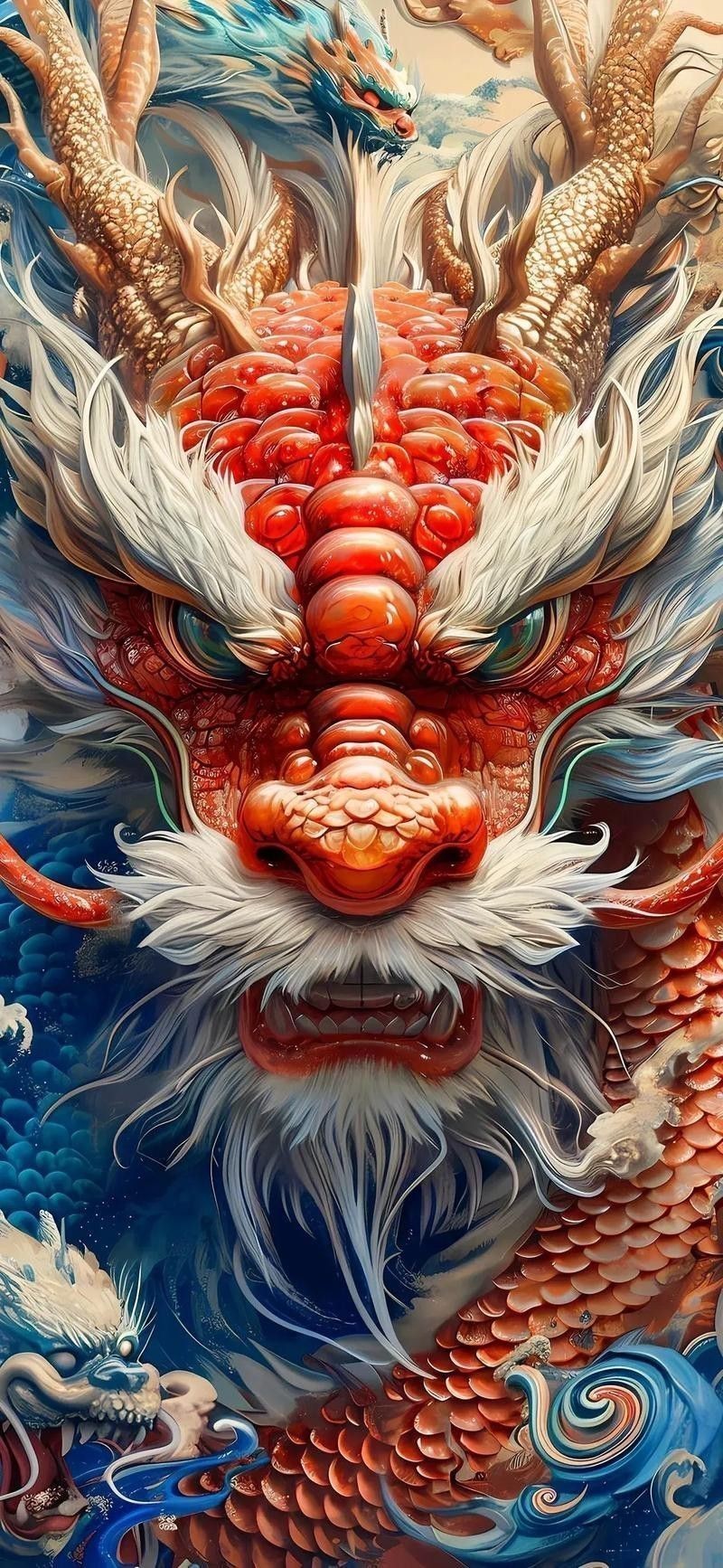 有沒有龍的壁紙模板？