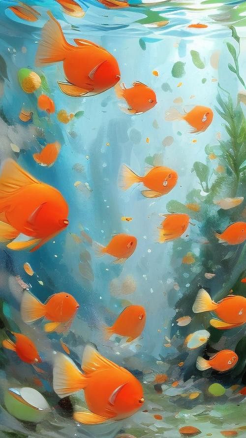 有沒有適合電腦桌面的紅金龍魚壁紙？