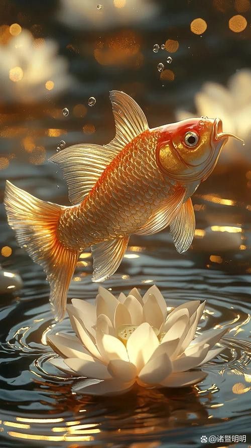 有沒有適合電腦桌面的紅金龍魚壁紙？