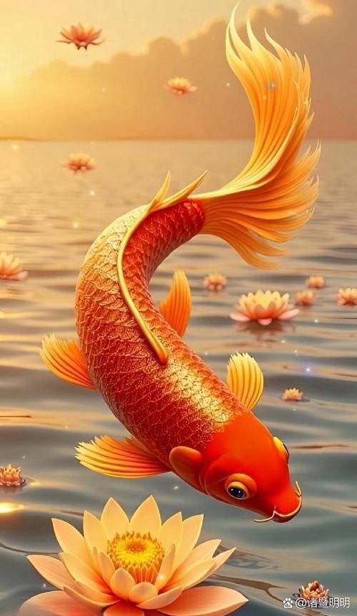 有沒有適合電腦桌面的紅金龍魚壁紙？