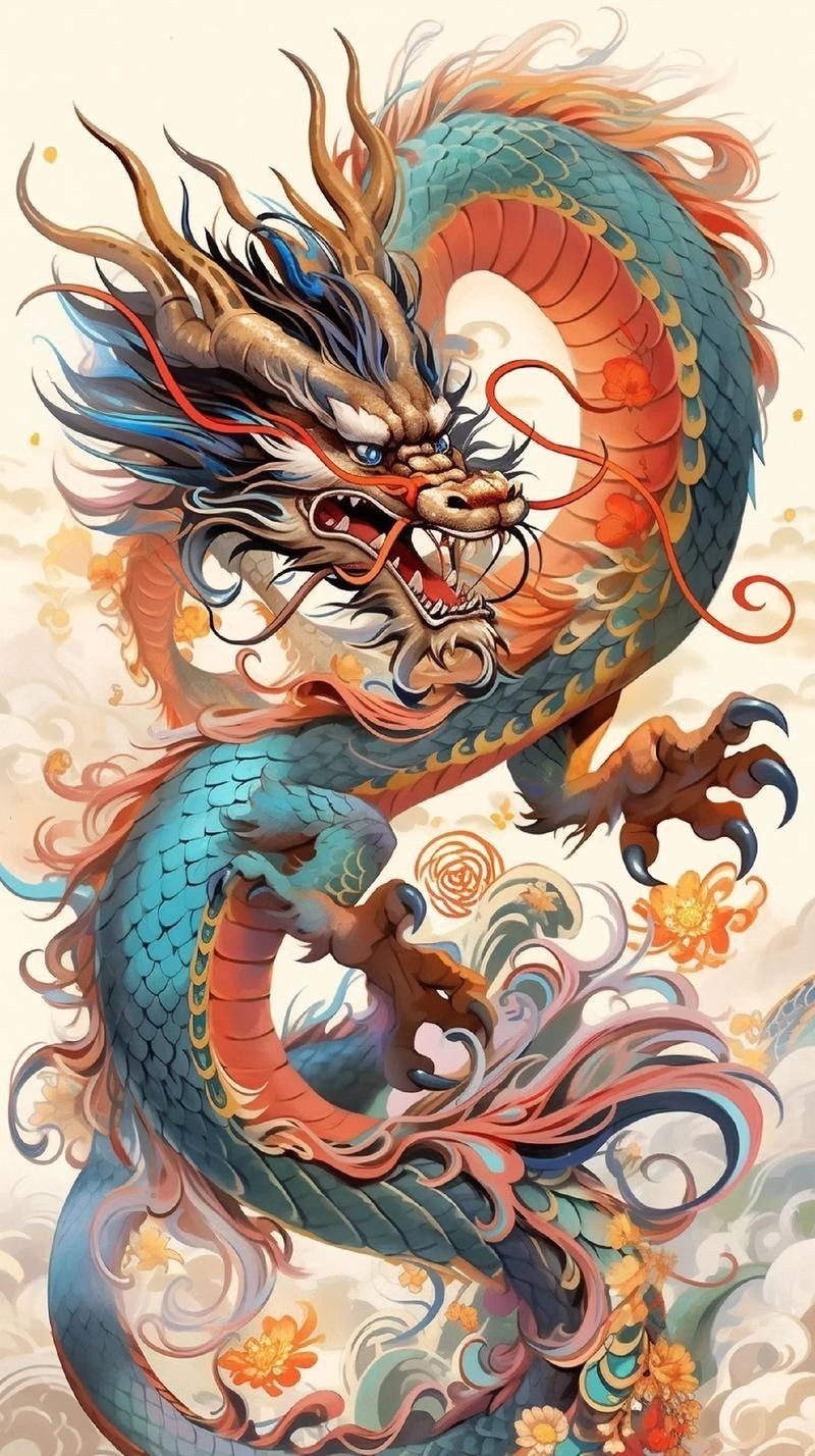 推薦一些高清的藍色龍壁紙