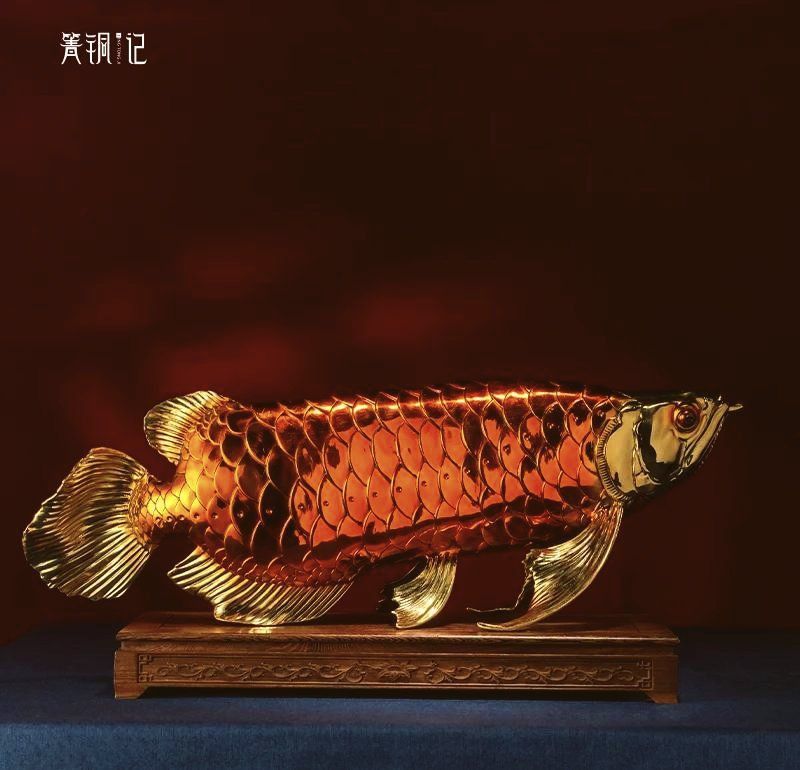 龍魚(yú)擺件一般人不能送