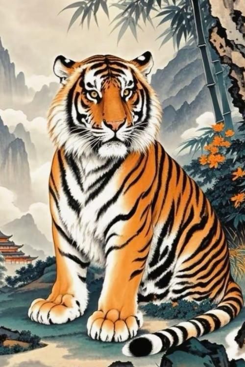 老虎最吉利的圖片 老虎最吉利的圖片 龍魚百科 第7張