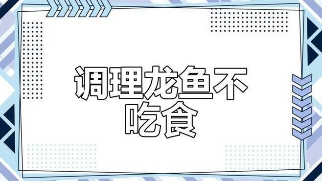 龍魚水質差會得病嗎
