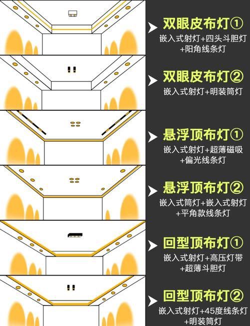 金龍魚頂燈怎么擺放圖片