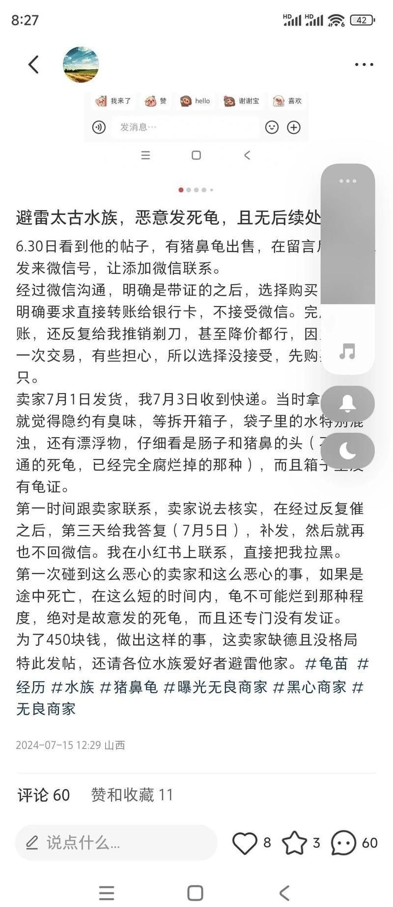買(mǎi)豬鼻龜?shù)?0大忠告