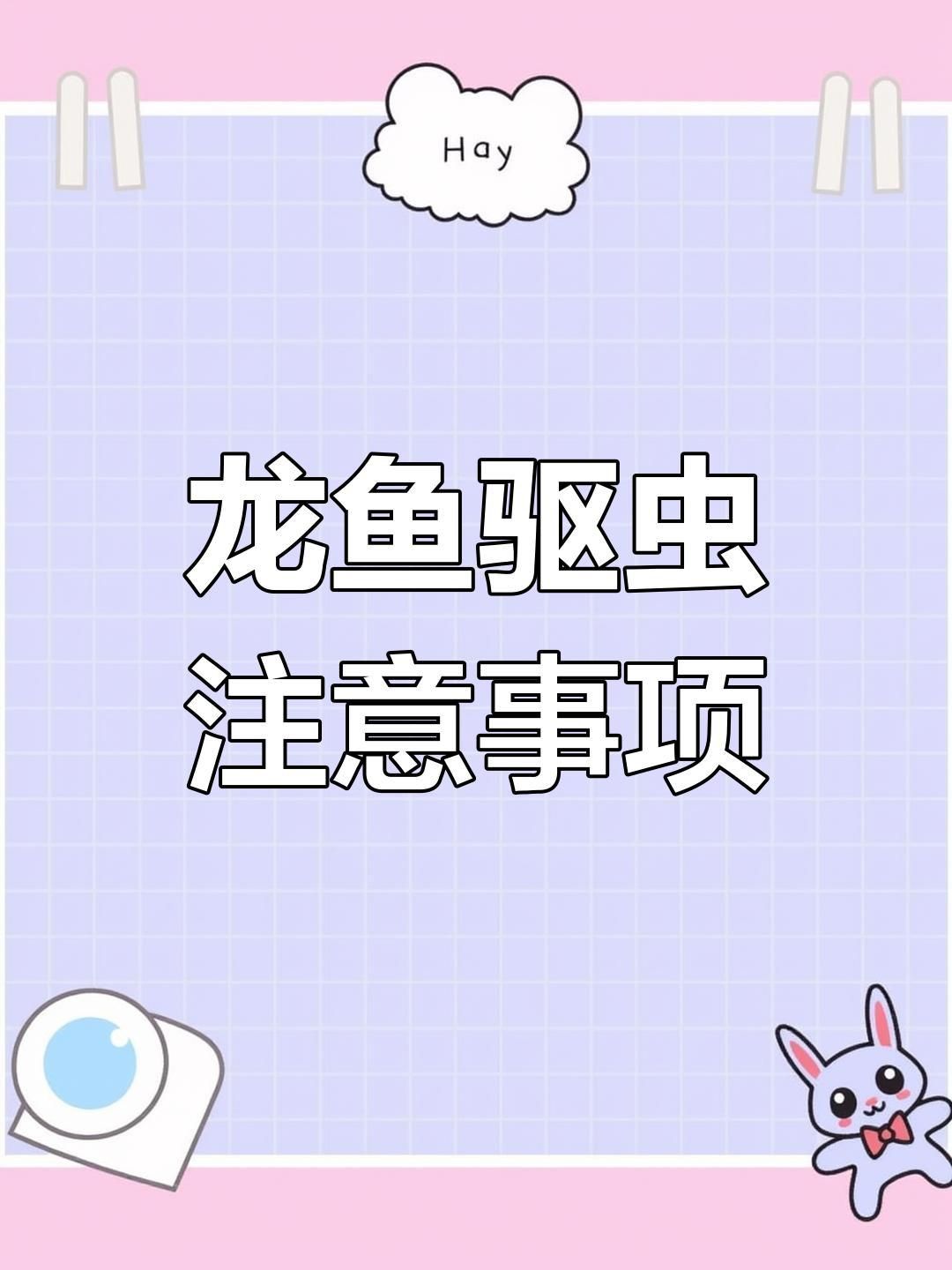 如何預防龍魚外寄生蟲？