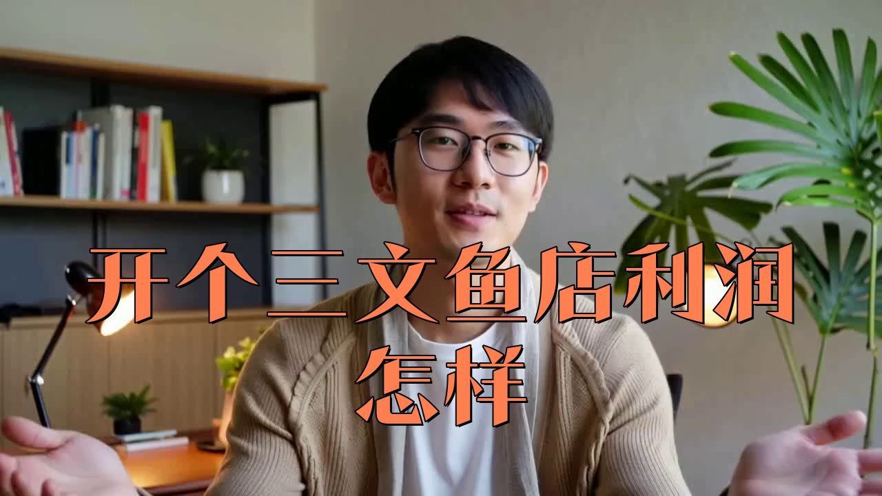 開個三文魚店利潤怎樣