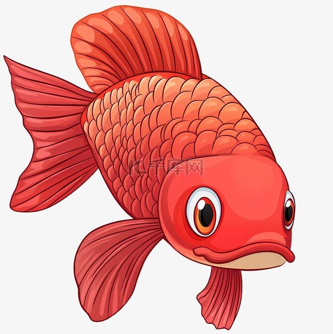 紅龍魚圖片壁紙可愛高清