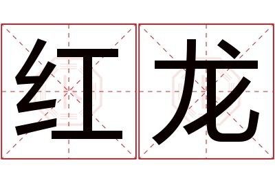 紅龍?jiān)谖逍兄芯唧w代表什么？