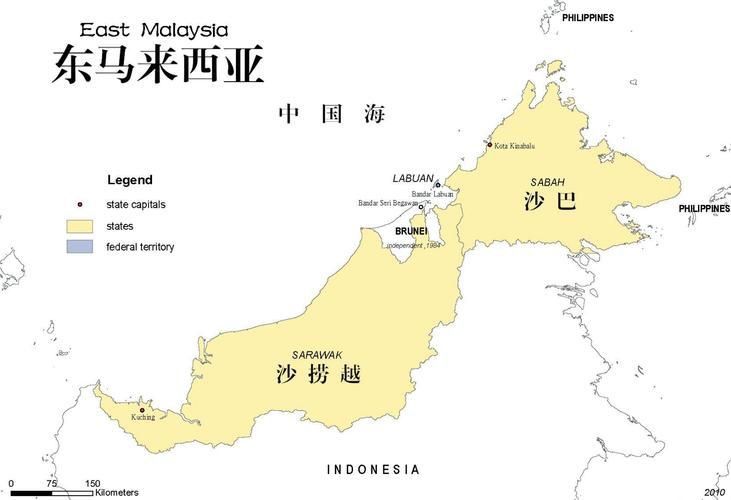馬來西亞國家地圖