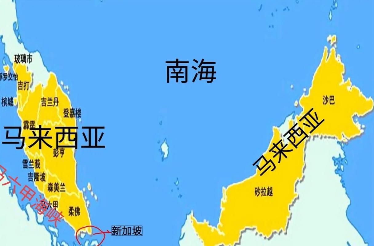 馬來西亞國家地圖