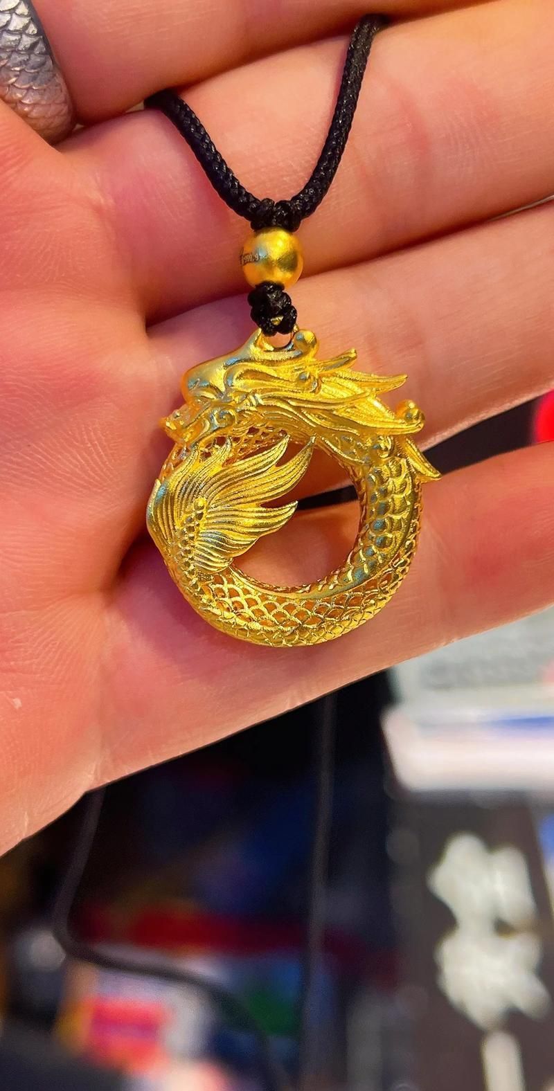 金龍金頭圖片