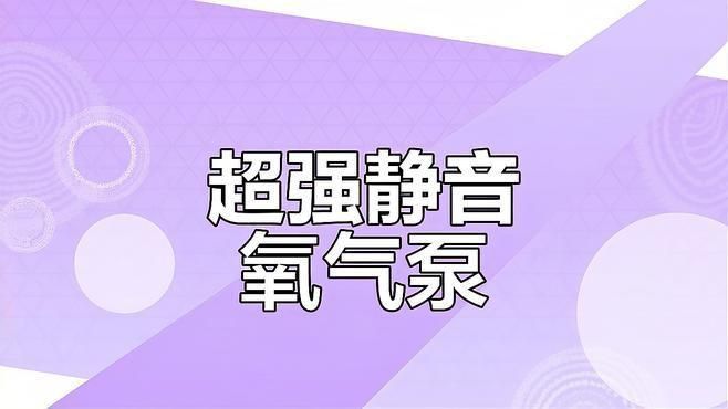 口碑最好的靜音氧氣泵