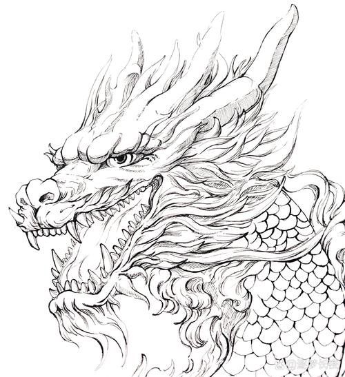 龍頭朝右的畫作有哪些名家作品？