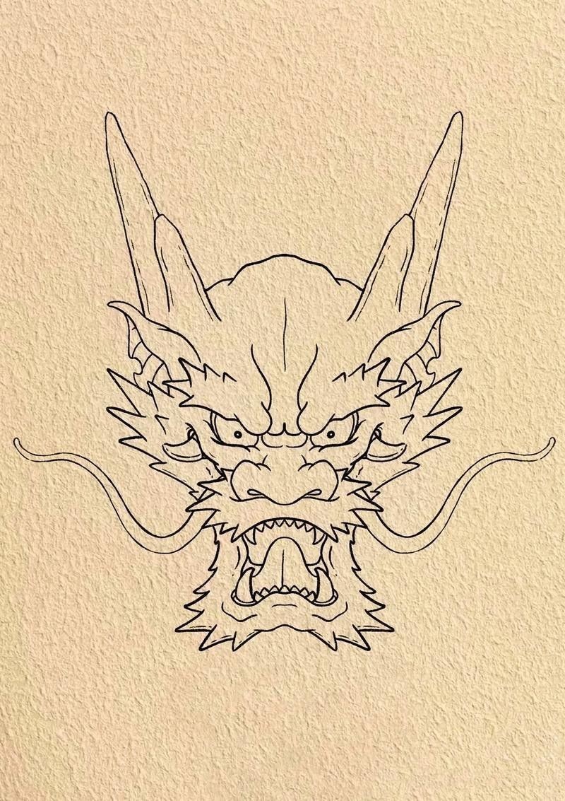 龍頭朝右的畫作有哪些名家作品？