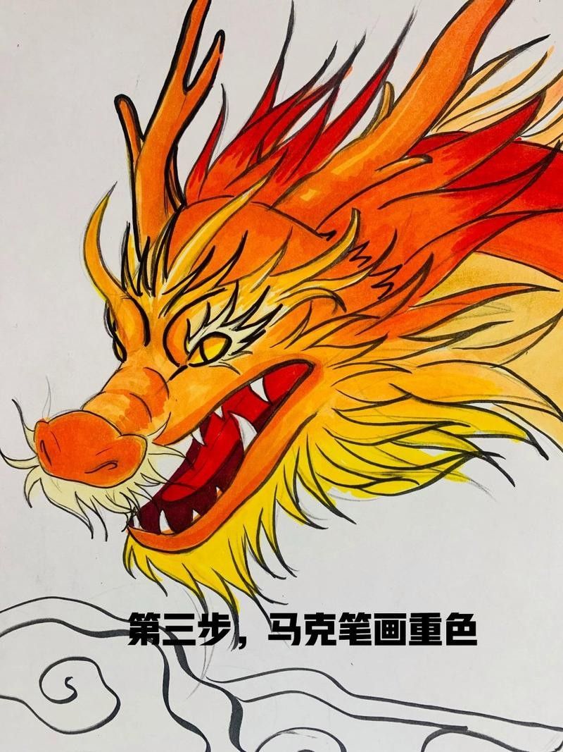 龍頭朝右的畫作有哪些名家作品？