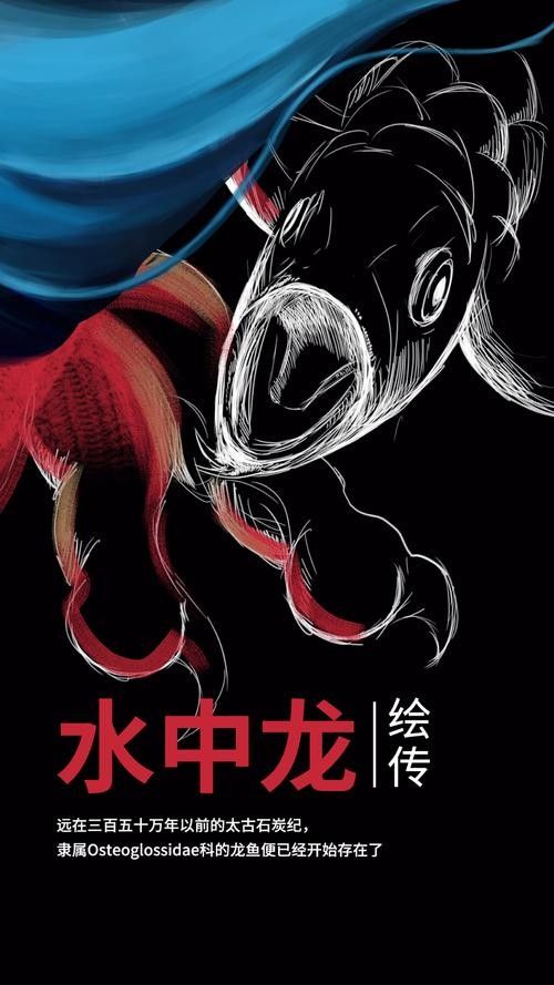 龍魚圖片壁紙卡通畫