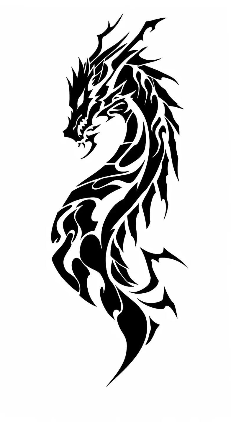 哪里可以找到龍圖騰矢量圖？