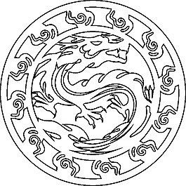 哪里可以找到龍圖騰矢量圖？