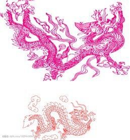 哪里可以找到龍圖騰矢量圖？