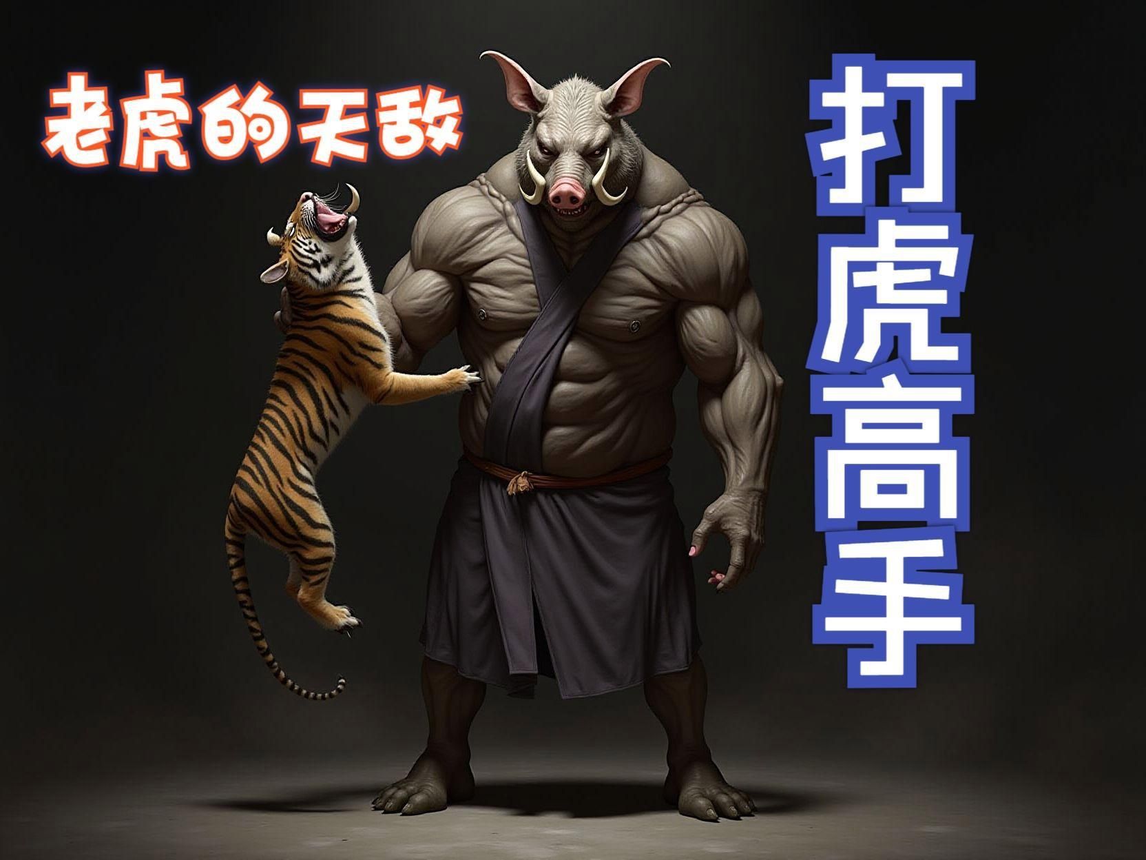 老虎的天敵 老虎的天敵 龍魚百科 第1張